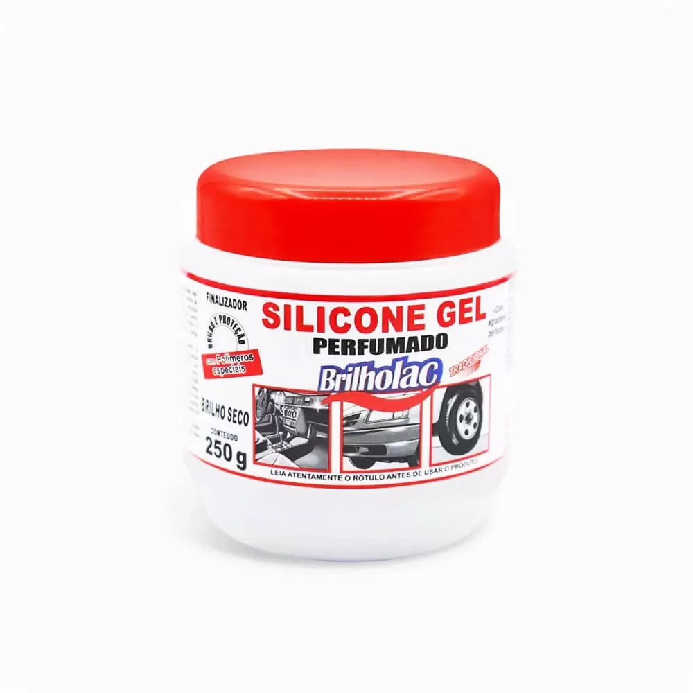 Silicone em gel perfumado brilholac