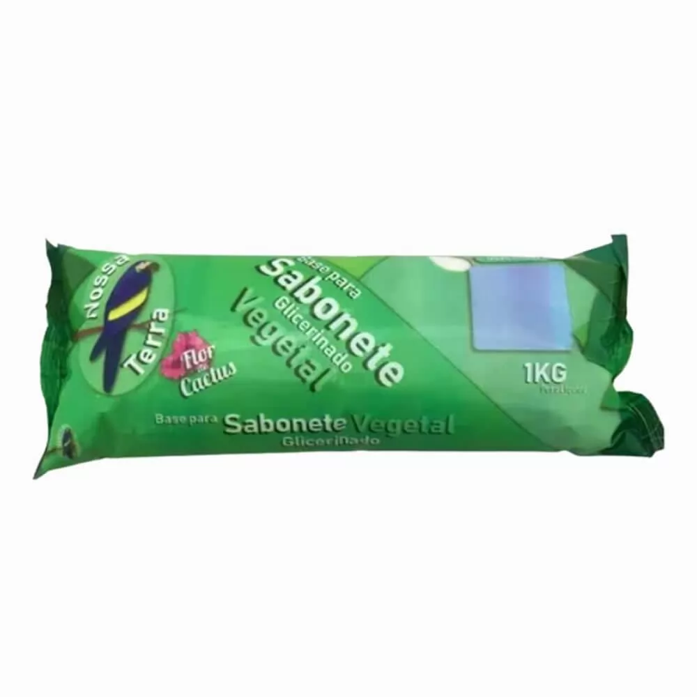 Base Glicerinada vegetal para Sabonete Nossa Terra 1kg